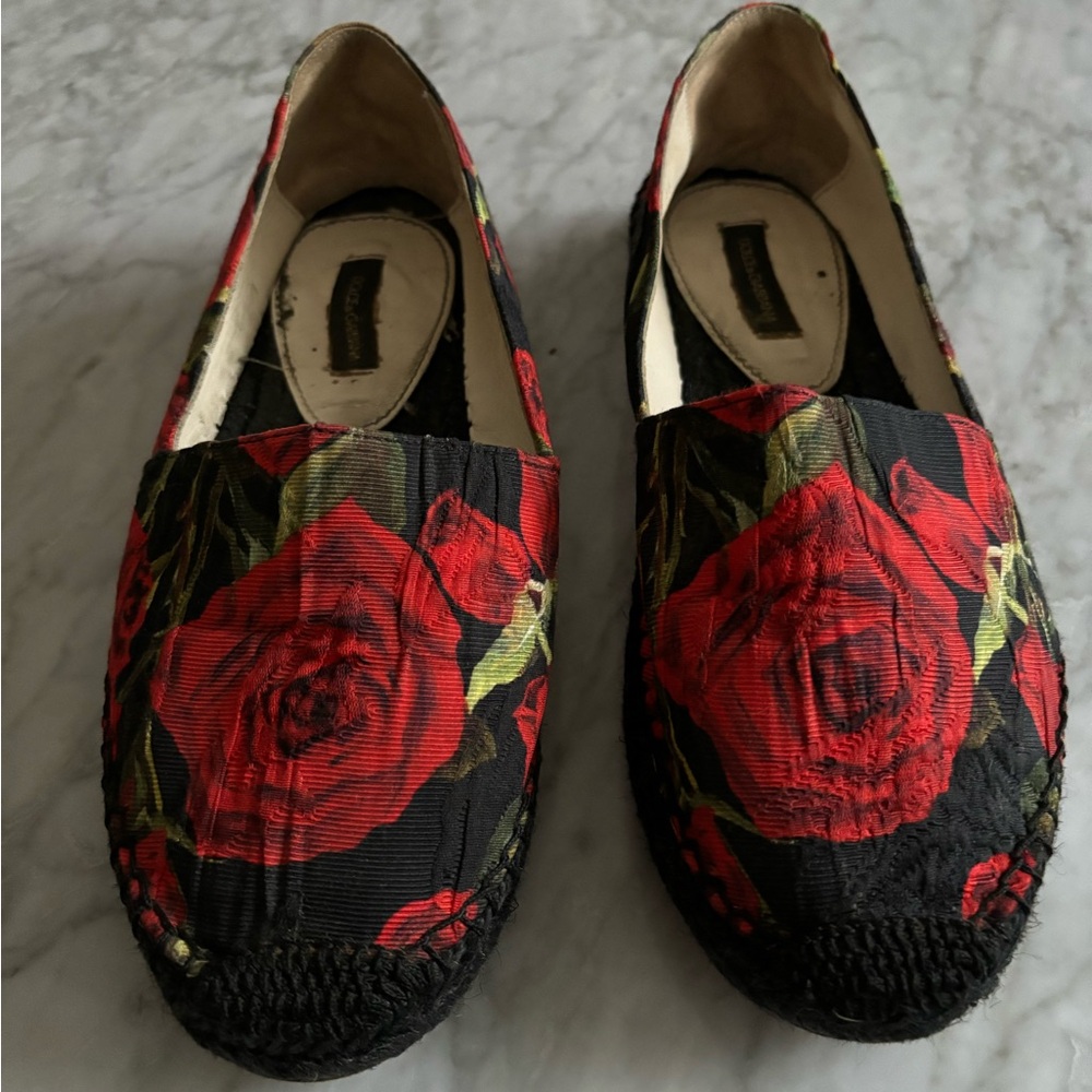 Dolce Gabana espadrilles Rise Floral pattern